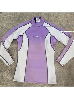 NRS Size M Hydroskin G2 Titanium Neoprene Top Women’s HS Shirt Paddle Kayak Surf